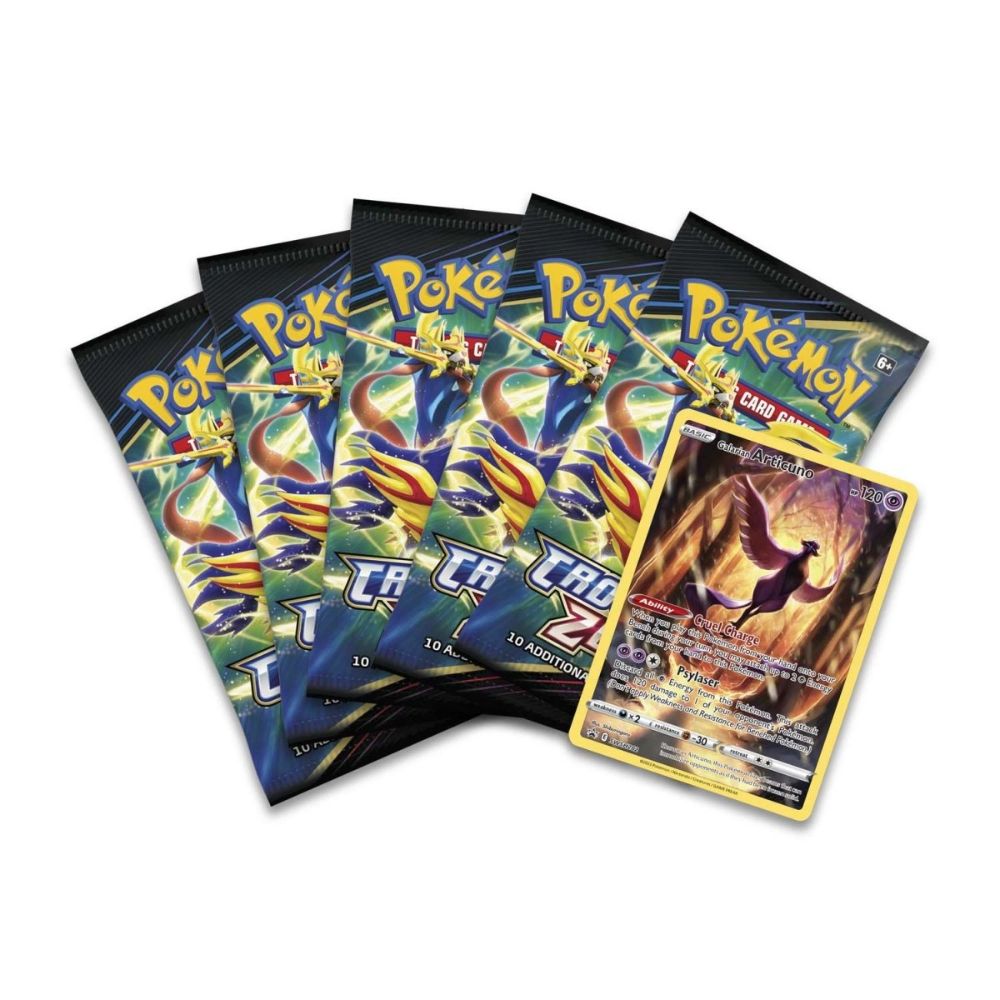 Pokemon Crown Zenith Galarian Articuno Tin (US Version)