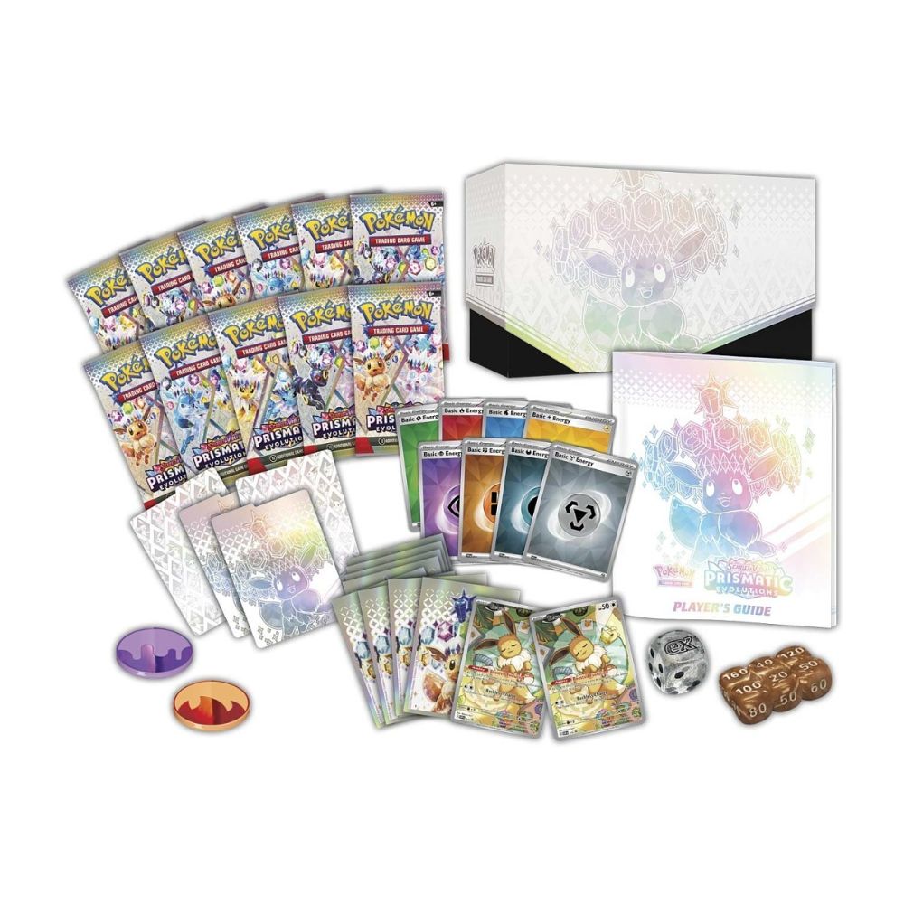 Pokemon Prismatic Evolutions Elite Trainer Box