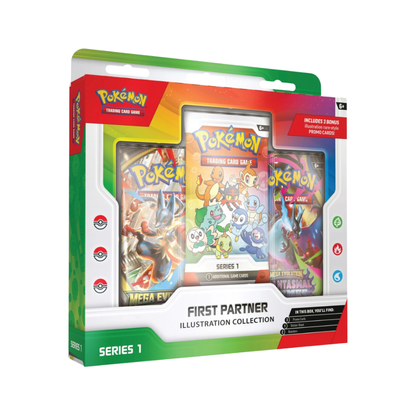 Pokemon First Partner Series 1 - Illustration Collections [EN]