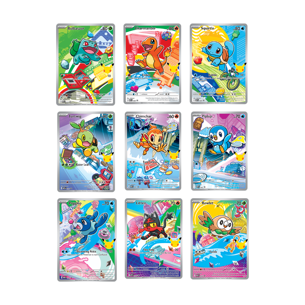 Pokemon First Partner Series 1 - Illustration Collections [EN]