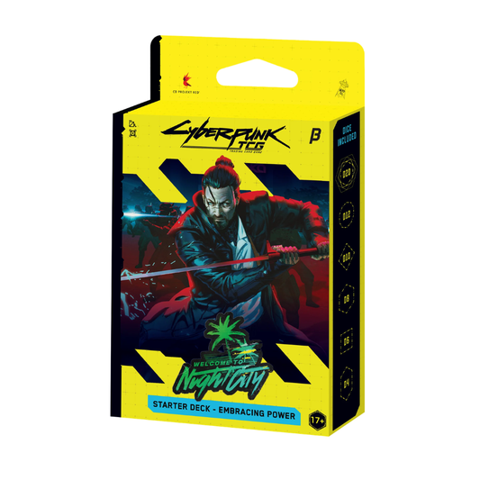 Cyberpunk TCG Starter Deck - Embracing Power [EN]