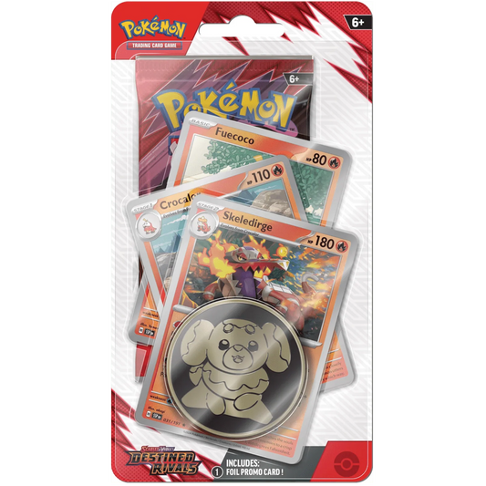 Scarlet & Violet Destined Rivals Premium Checklane Blister Skeledirge