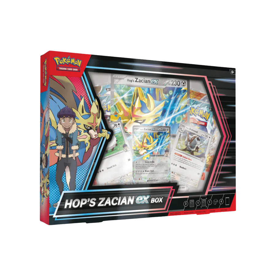 Pokemon Hop's Zacian ex Box Sets