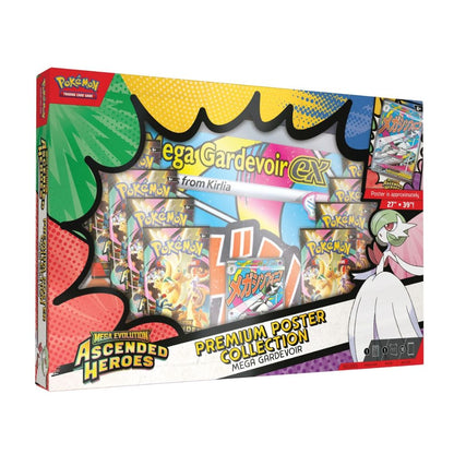 Pokemon Mega Evolution Ascended Heroes Mega Gardevoir - Premium Poster Collection