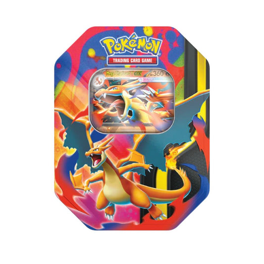 Pokemon Mega Charizard Y ex Tin