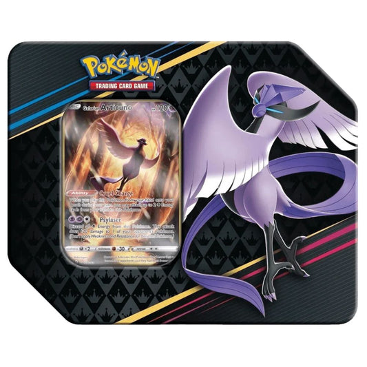 Pokemon Crown Zenith Galarian Articuno Tin (US Version)