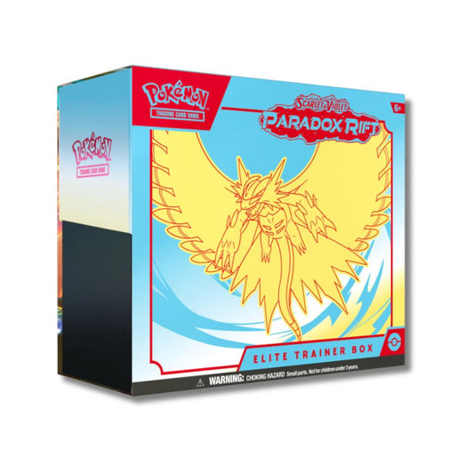 Pokemon Paradox Rift Roaring Moon Elite Trainer Box