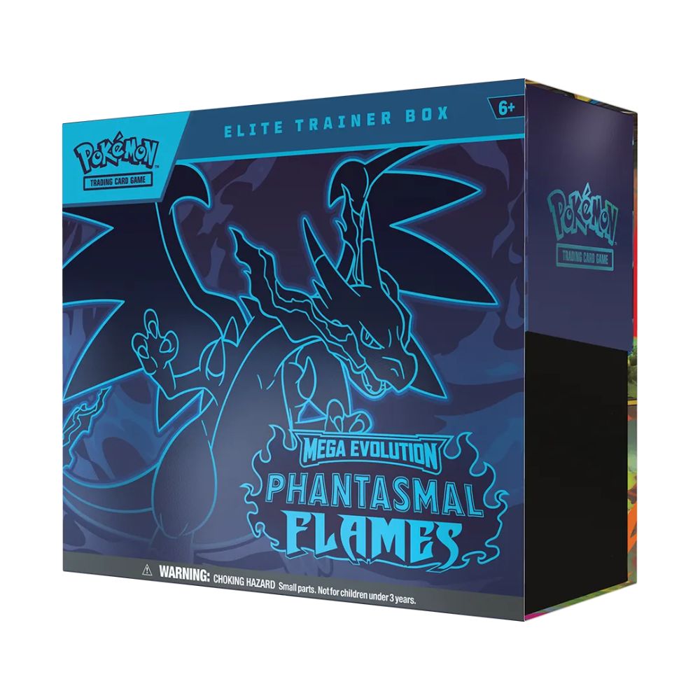 Pokemon TCG Mega Evolution Phantasmal Flames Elite Trainer Box