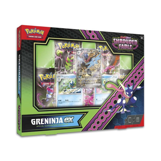 Pokemon Shrouded Fable Greninja ex Special Illustration Collection Box Sets