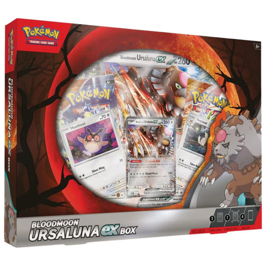 Pokemon Bloodmoon Ursaluna ex Box