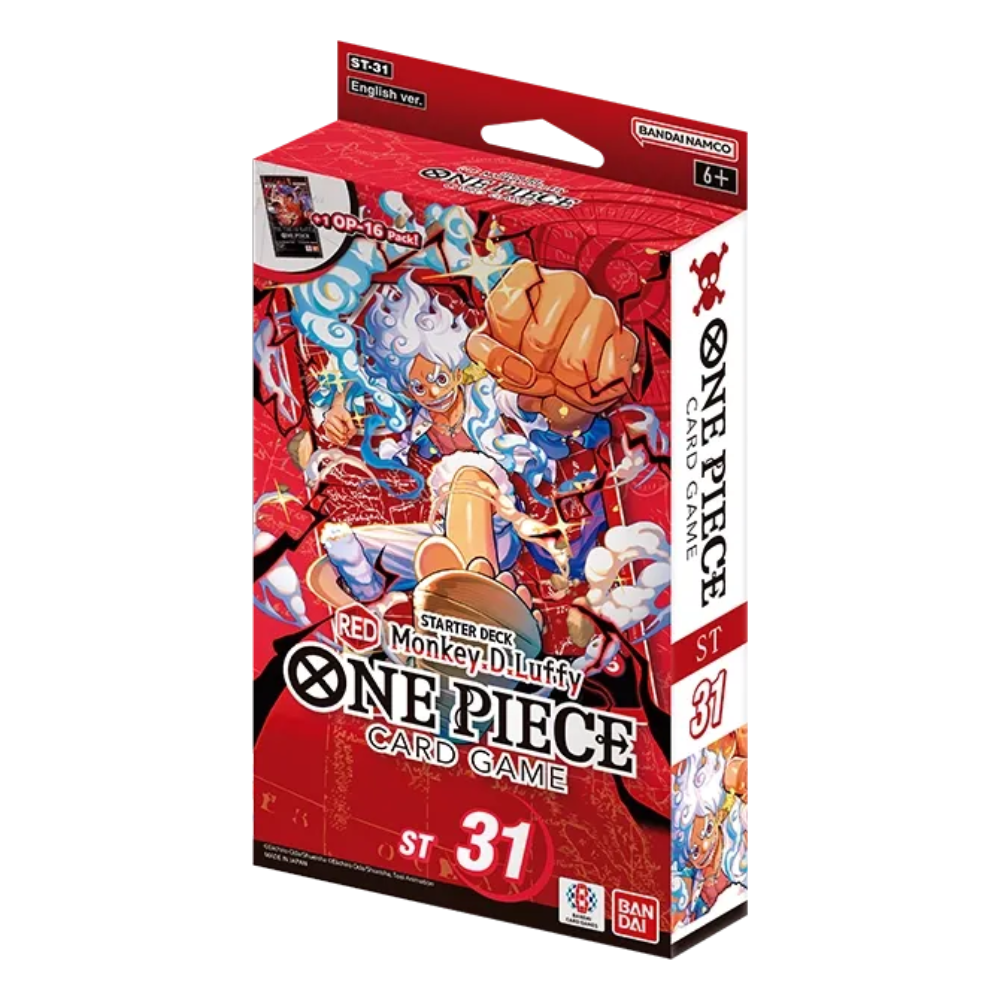 Coleção Completa Starter Decks One Piece Card Game (ST-31 a ST-36) [EN]