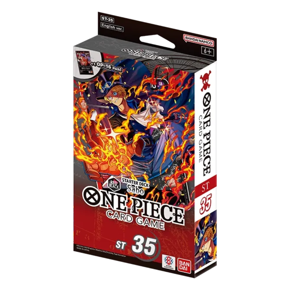 Coleção Completa Starter Decks One Piece Card Game (ST-31 a ST-36) [EN]